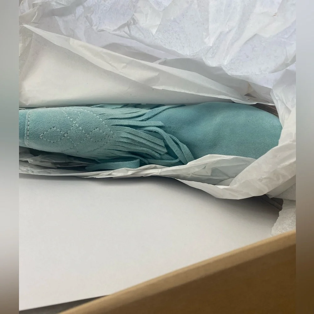 - Free people new boots “lawless” fringe boots suede 7 - Picture 7 of 8